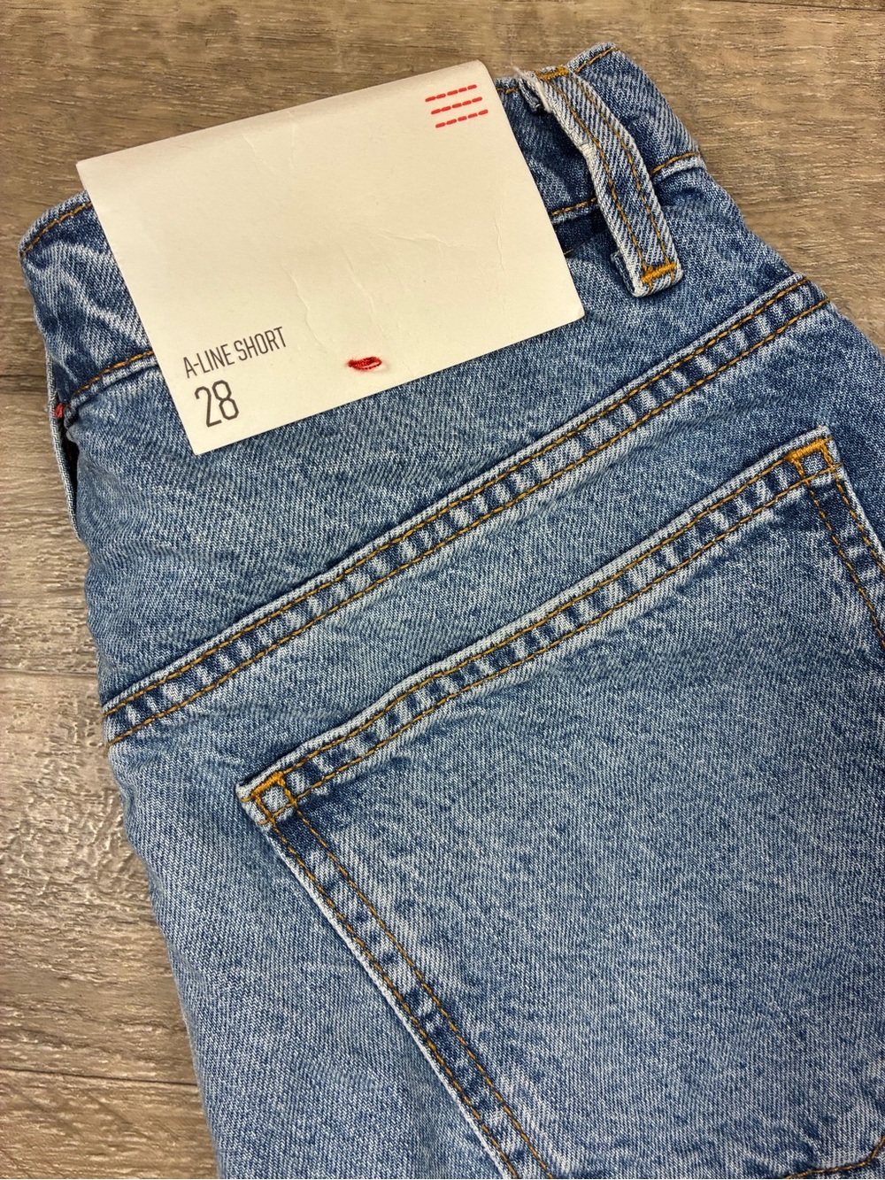 NWTs BDG High Waisted Demin A Line Shorts - Picture 3 of 11